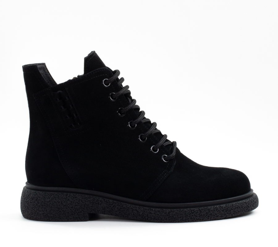 Женские Черевики Нубук VILANSI * 8353 BLACK