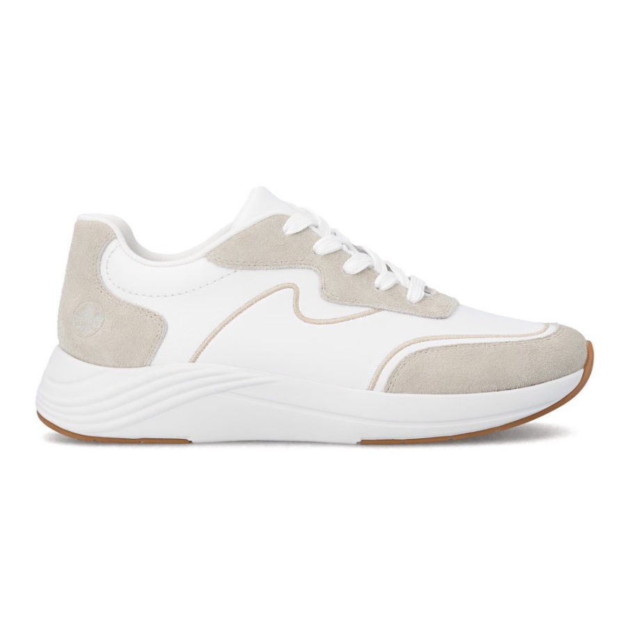 Женские Кросівки Натур. Шкіра-Штучна шкіра RIEKER * N8503-81