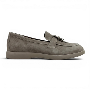 Женские Мокасини Натуральна шкіра VILANSI * V9004 BEIGE VELOUR